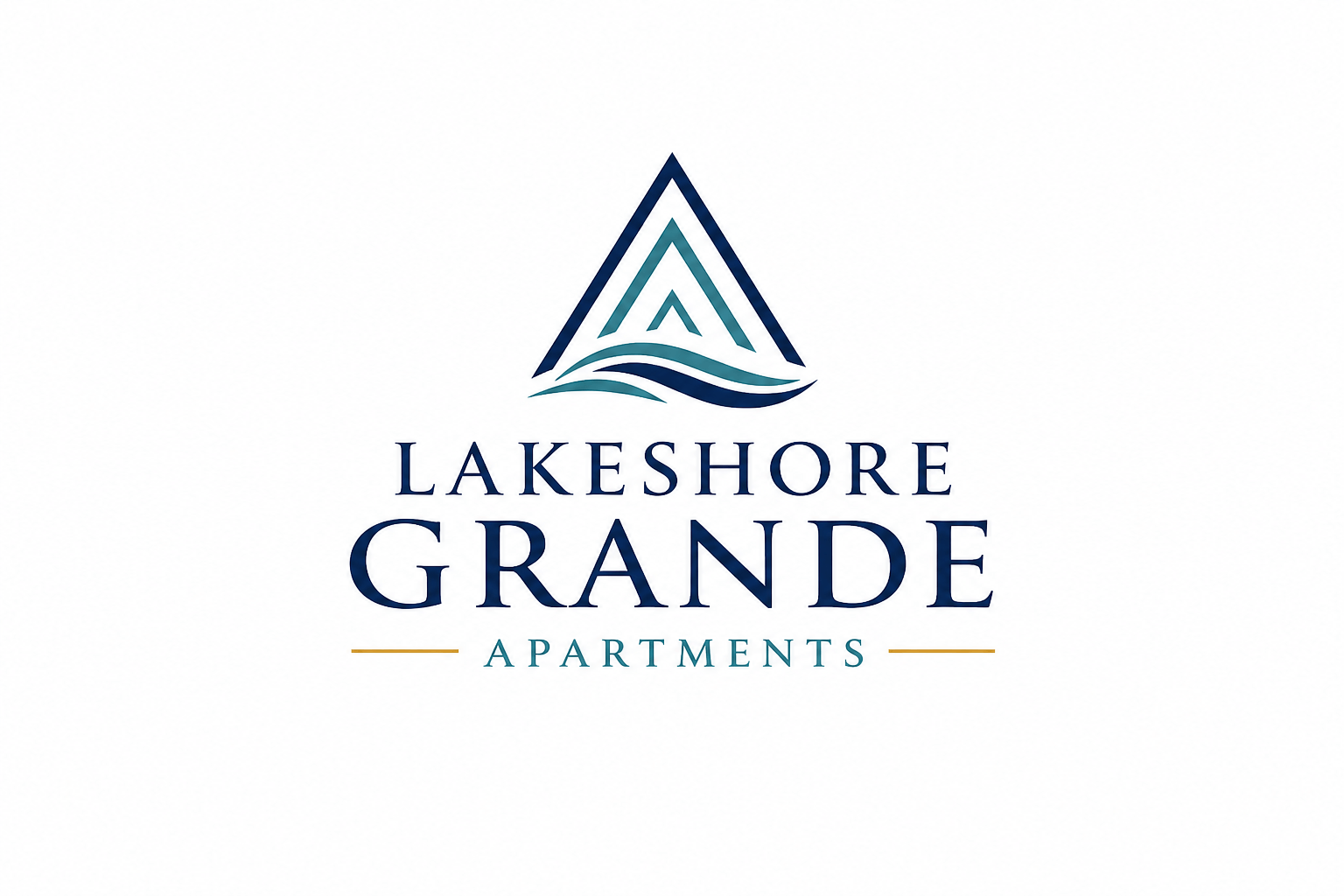 A logo for Lakeshore Grande Apartments is displayed.